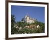 Chateau De Rochepot, Near Beaune, Bourgogne (Burgundy), France-Michael Short-Framed Photographic Print