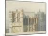 Château de Saint-Germain-en-Laye : chapelle : élévation de la façade sur la rue du Château-Neuf-Eugène-Louis Millet-Mounted Giclee Print