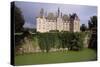 Chateau De Saint-Loup Sur Thouet, Poitou-Charentes, France-null-Stretched Canvas