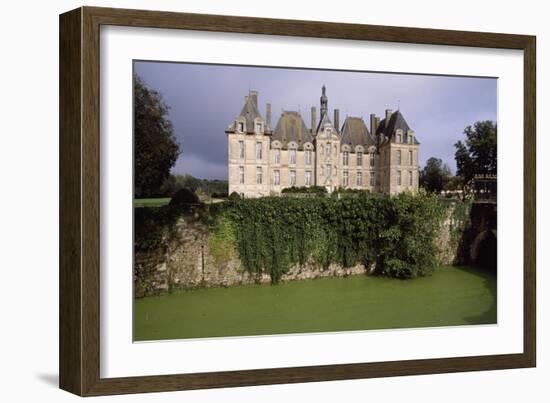 Chateau De Saint-Loup Sur Thouet, Poitou-Charentes, France-null-Framed Giclee Print