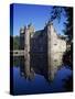 Chateau De Trecesson, Dating from the 15th Century, Near Paimpont, Brittany, France-Geoff Renner-Stretched Canvas