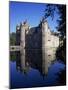Chateau De Trecesson, Dating from the 15th Century, Near Paimpont, Brittany, France-Geoff Renner-Mounted Photographic Print