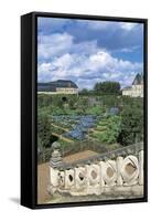 Chateau De Villandry and Gardens, Loire Valley-null-Framed Stretched Canvas