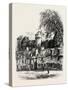 Chateau De Vitre, Normandy and Brittany, France, 19th Century-null-Stretched Canvas