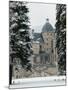 Chateau de Vizille Park after Winter Storm, Vizille, Isere, French Alps, France-Walter Bibikow-Mounted Photographic Print