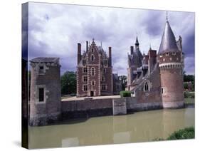 Chateau Du Moulin, Ca 1495, Lassay-Sur-Croisne, France-null-Stretched Canvas