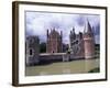 Chateau Du Moulin, Ca 1495, Lassay-Sur-Croisne, France-null-Framed Giclee Print