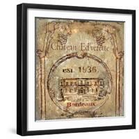 Chateau Ed'verette-Karen Williams-Framed Premium Giclee Print