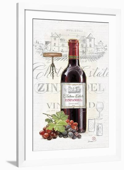 Chateau Estate Zinfandel Entoca-Chad Barrett-Framed Art Print