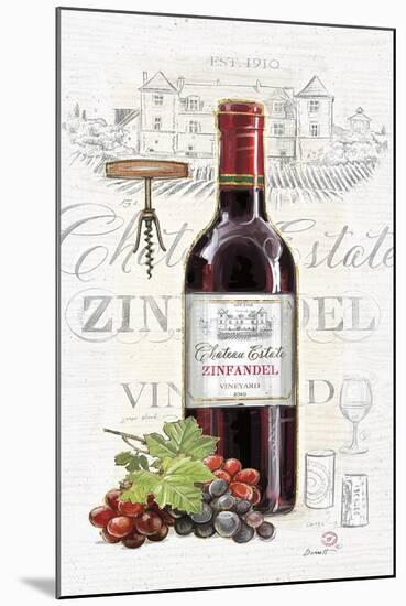 Chateau Estate Zinfandel Entoca-Chad Barrett-Mounted Art Print