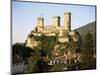 Chateau, Foix, Ariege, Midi-Pyrenees, France-David Hughes-Mounted Photographic Print