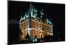 Chateau Frontenac At The Night-null-Mounted Art Print