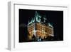 Chateau Frontenac At The Night-null-Framed Art Print