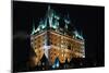 Chateau Frontenac At The Night-null-Mounted Art Print