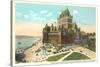 Chateau Frontenac, Dufferin Terrace, Quebec-null-Stretched Canvas