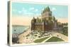 Chateau Frontenac, Dufferin Terrace, Quebec-null-Stretched Canvas