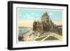 Chateau Frontenac, Dufferin Terrace, Quebec-null-Framed Art Print