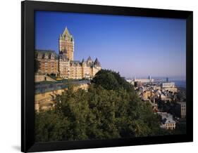 Chateau Frontenac Hotel, Quebec City, Quebec, Canada-Walter Bibikow-Framed Photographic Print