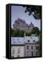 Chateau Frontenac, Quebec City, Province of Quebec, Canada, North America-Michael Snell-Framed Stretched Canvas