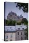 Chateau Frontenac, Quebec City, Province of Quebec, Canada, North America-Michael Snell-Stretched Canvas