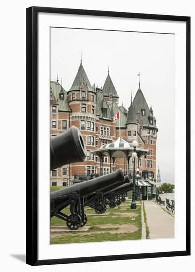 Chateau Frontenac, Quebec City, Province of Quebec, Canada, North America-Michael Snell-Framed Photographic Print