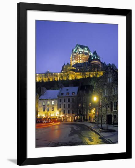 Chateau Frontenac, Quebec City, Quebec, Canada-Demetrio Carrasco-Framed Photographic Print