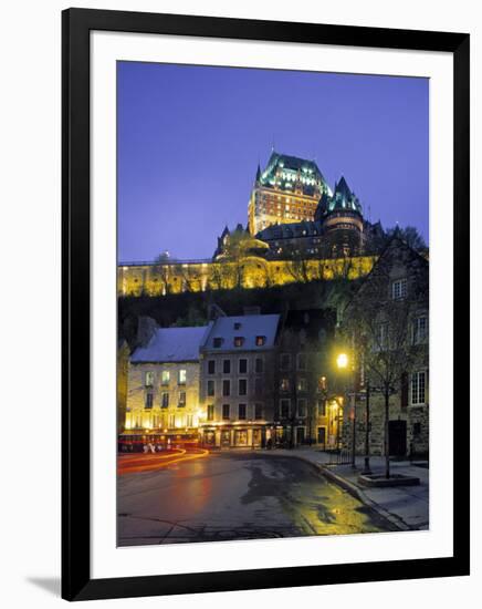 Chateau Frontenac, Quebec City, Quebec, Canada-Demetrio Carrasco-Framed Photographic Print