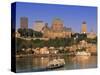Chateau Frontenac, Quebec City, Quebec, Canada-Walter Bibikow-Stretched Canvas