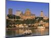 Chateau Frontenac, Quebec City, Quebec, Canada-Walter Bibikow-Mounted Photographic Print