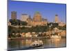 Chateau Frontenac, Quebec City, Quebec, Canada-Walter Bibikow-Mounted Photographic Print