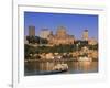 Chateau Frontenac, Quebec City, Quebec, Canada-Walter Bibikow-Framed Photographic Print