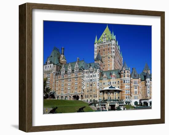 Chateau Frontenac Quebec City Quebec Canada-null-Framed Photographic Print