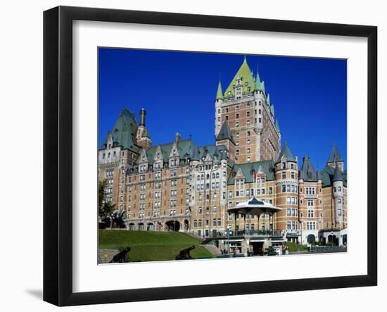 Chateau Frontenac Quebec City Quebec Canada-null-Framed Photographic Print