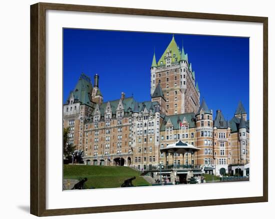 Chateau Frontenac Quebec City Quebec Canada-null-Framed Photographic Print