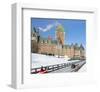 Chateau Frontenac Quebec City-null-Framed Art Print