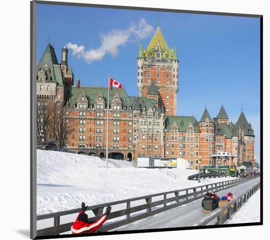 Chateau Frontenac Quebec City-null-Mounted Art Print