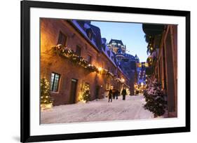 Chateau Frontenac Quebec City-null-Framed Premium Giclee Print