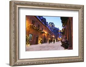 Chateau Frontenac Quebec City-null-Framed Art Print