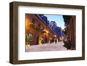 Chateau Frontenac Quebec City-null-Framed Art Print