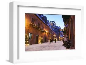 Chateau Frontenac Quebec City-null-Framed Art Print