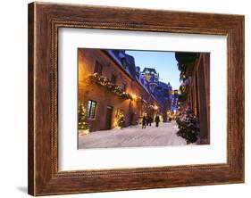 Chateau Frontenac Quebec City-null-Framed Art Print