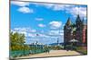 Chateau Frontenac Quebec City-null-Mounted Art Print