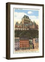 Chateau Frontenac, Quebec-null-Framed Art Print