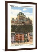Chateau Frontenac, Quebec-null-Framed Art Print