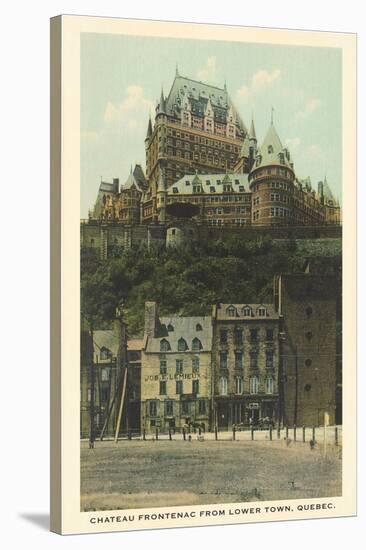 Chateau Frontenac, Quebec-null-Stretched Canvas