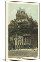 Chateau Frontenac, Quebec-null-Mounted Art Print
