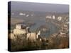 Chateau Gaillard and River Seine, Les Andelys, Haute Normandie (Normandy), France-John Miller-Stretched Canvas