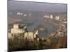 Chateau Gaillard and River Seine, Les Andelys, Haute Normandie (Normandy), France-John Miller-Mounted Premium Photographic Print