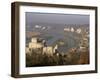 Chateau Gaillard and River Seine, Les Andelys, Haute Normandie (Normandy), France-John Miller-Framed Photographic Print