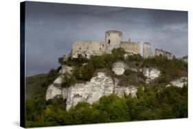 Chateau Gaillard, Les Andelys, Eure, Normandy, France-Charles Bowman-Stretched Canvas